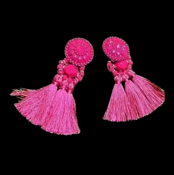 Tassel Earrings - Picture 2 of 3